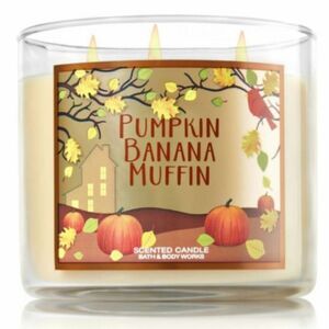 Pumpkin Banana Muffin Candle by Bath & Body Works